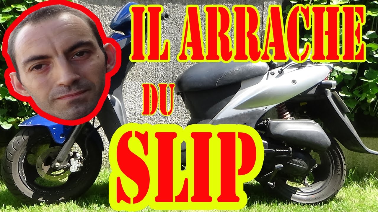 Ramzy vient chercher son scooter