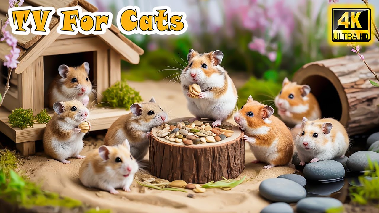 🔴 Calming CAT TV－Best Videos Anti-Anxiety & Entertain All Day for Cats When Home Alone 😸 Funny Mouse