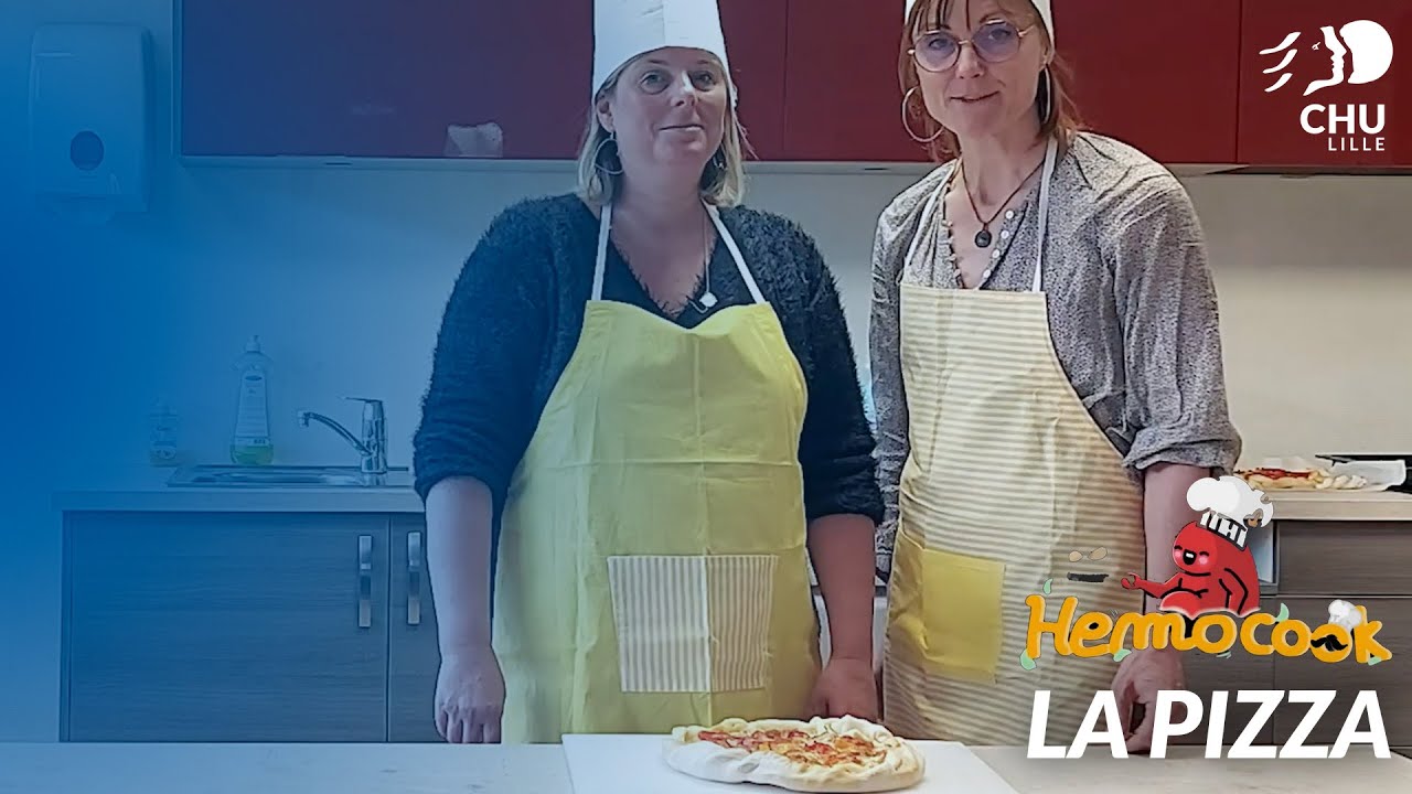 HémoCook - Recette de la pizza
