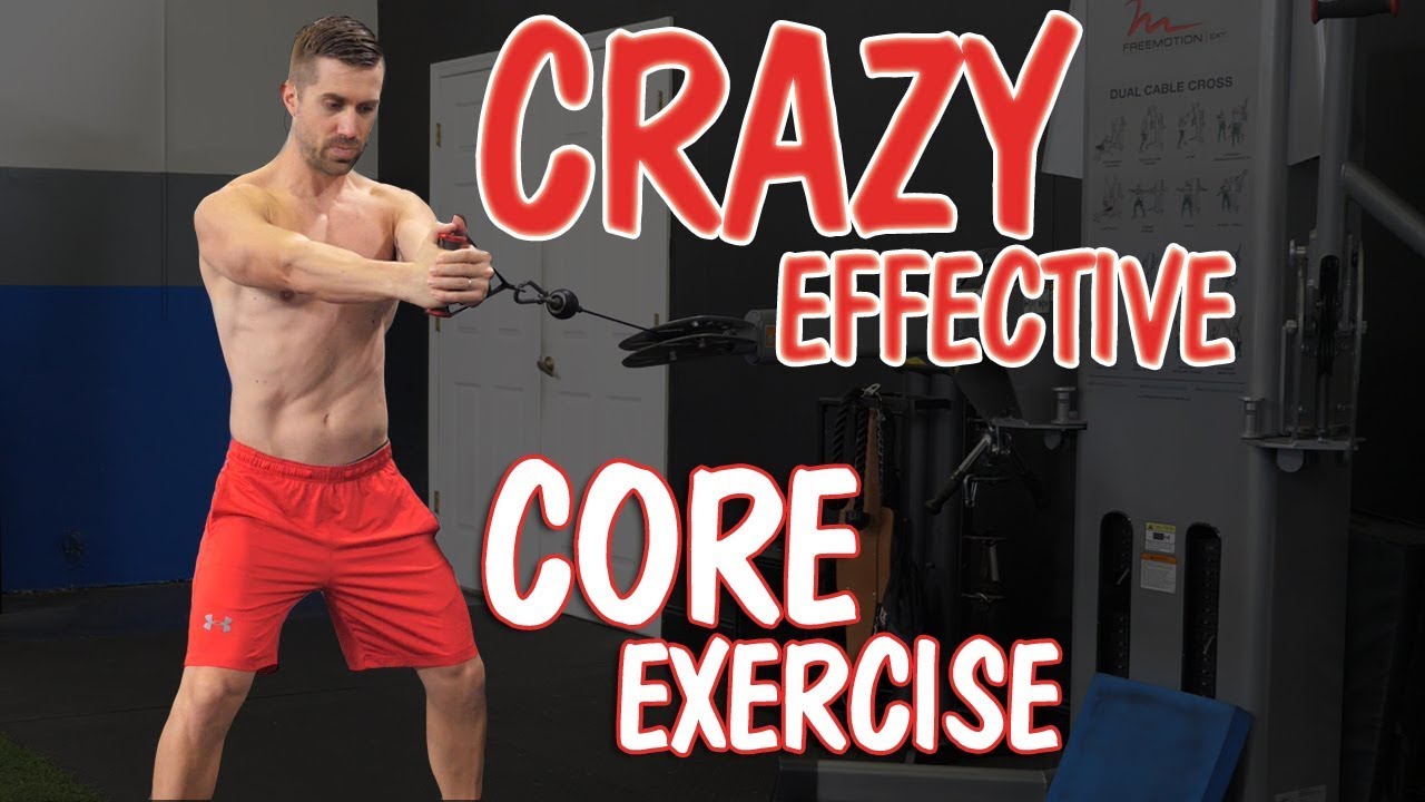 Could This Be the SAFEST & Most Effective Core Exercise? (Anti-Rotational Pallof Press)