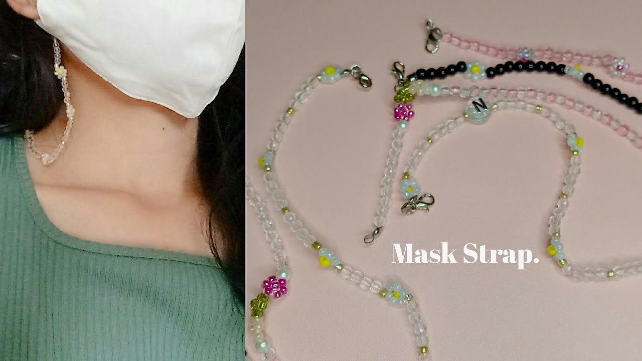 DIY Mask Strap | Bead Mask Strap | Tali Masker Manik-Manik