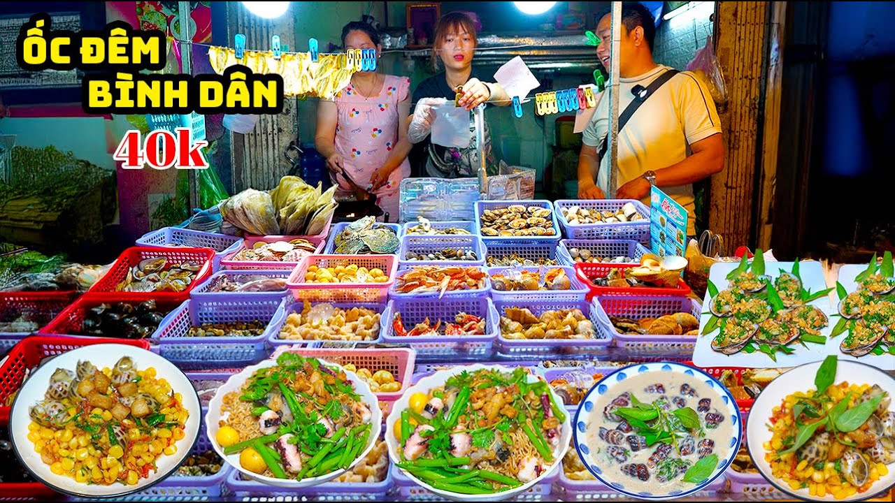 Tiệm Ốc Bình Dân Siêu Chất Của Cặp Vợ Chồng Trẻ Bán Ngon Rẻ Trên Vỉa Hè Sài Gòn