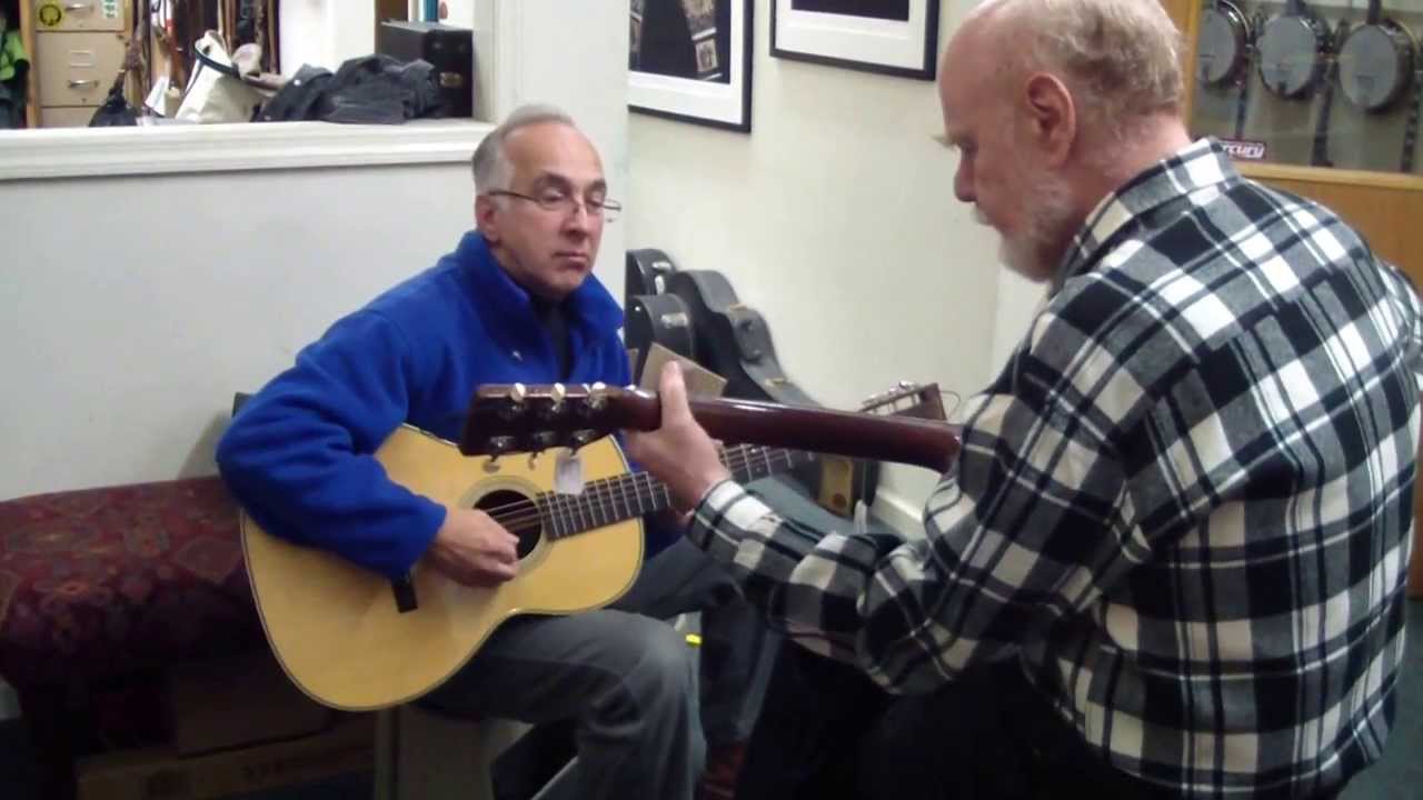 Jack and Bob Jamming at Lark Street Music