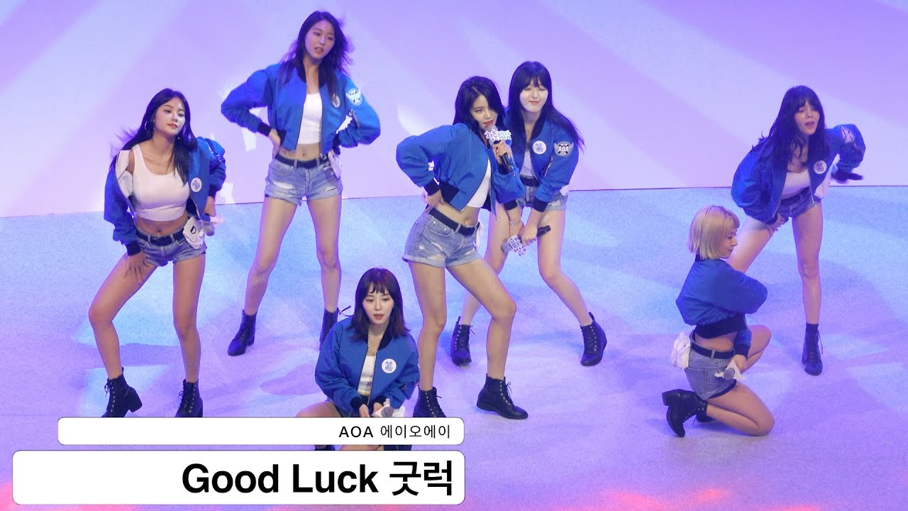 AOA 에이오에이[4K 직캠]Good Luck 굿럭@20161012 Rock Music