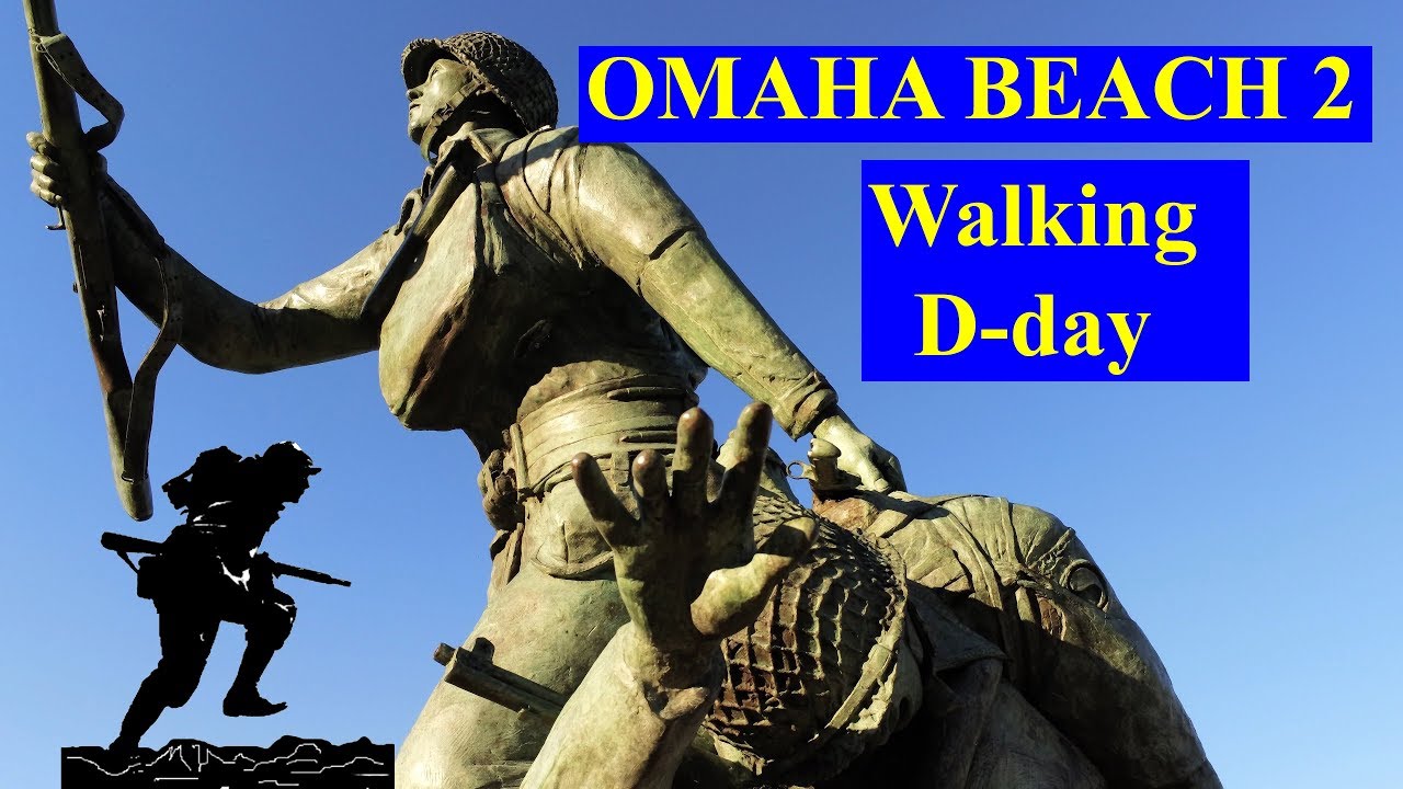 Walking D-day Omaha beach 2 of 2