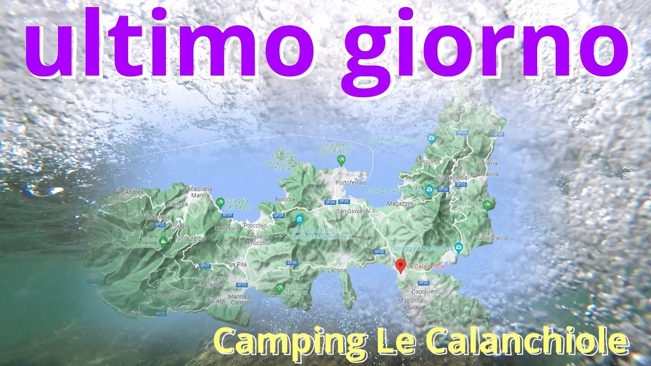 In camper sull'isola D'ELBA - Ultimi giorni al camping Le Calanchiole - Ep. #5