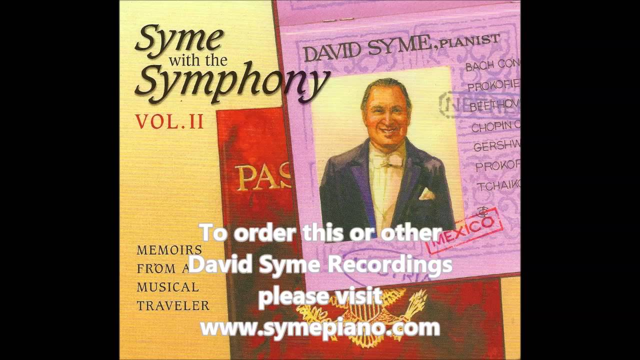 David Syme - Tema con variazioni, Prokofiev Concerto in C