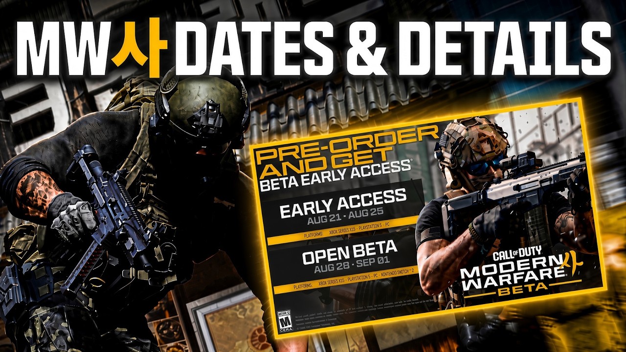 MW4 Beta, COD NEXT & Full Release Dates &ndash; Everything You Need to Know
