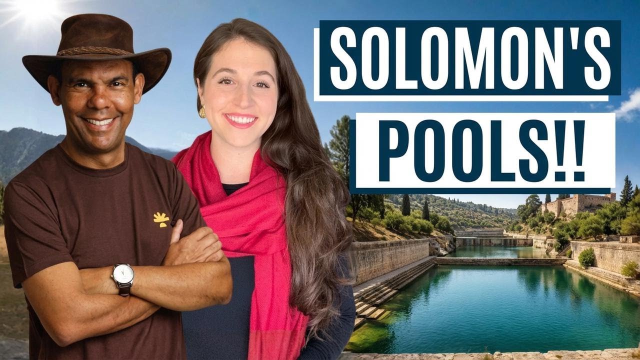 We Discovered Solomon’s Pools! Exploring Israel with Aline and @RodrigoSilvaArqueologia
