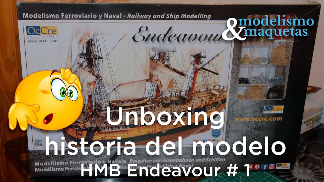 HMS Endeavour de OcCre  🔴 Modelismo Naval Avanzado #1
