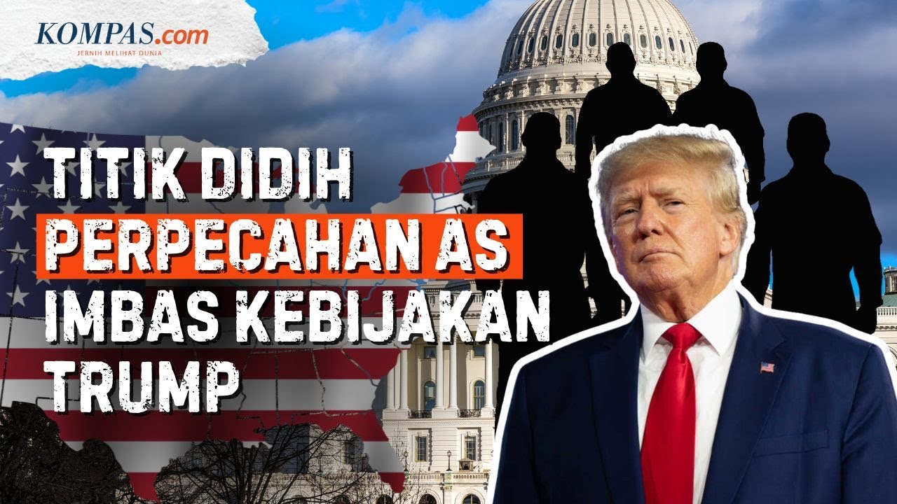 Trump Tuai yang Ditaburnya, AS Terbelah dan Digugat 13 Negara Bagian