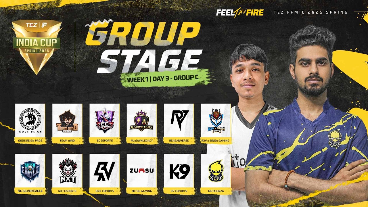 🔴 [EN] TEZ FFMIC 2026 Spring | Group Stage - Week 1 | Day 3 | Group C