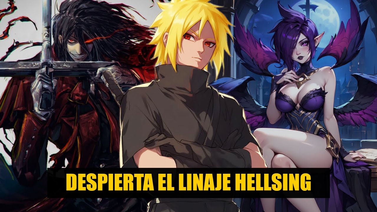 QHPS Naruto Despertaba El Linaje Hellsing Y Morganna, La Vampira, Se Convertía En Su Fiel Sirviente?