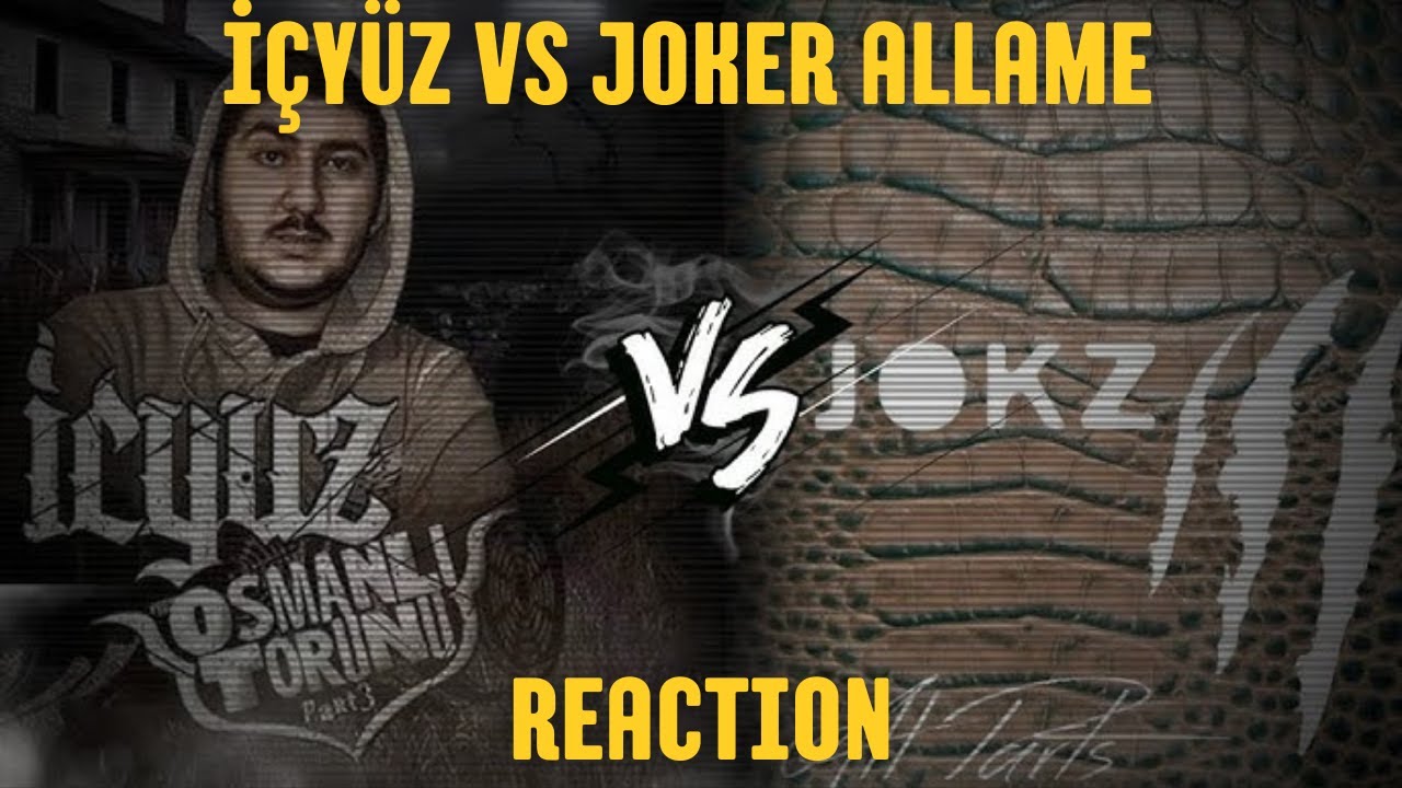 EN ZORLU RAKİP OLABİLİR Mİ? İÇYÜZ VS JOKER & ALLAME TÜM DİSSLER REACTION!!!