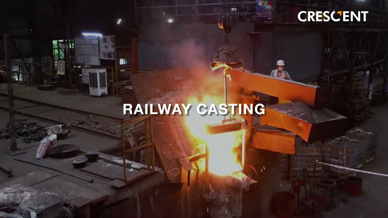 Expert Rail Castings for Modern Railway System | Crescent Foundry