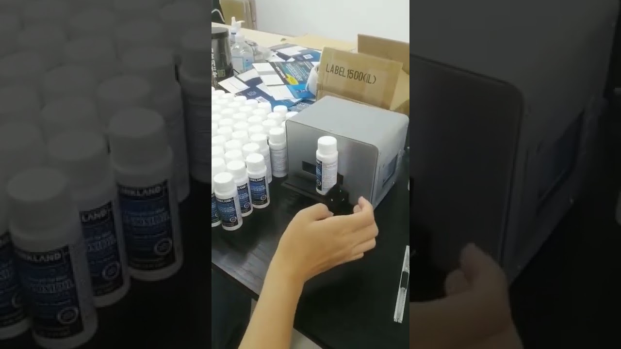 Date/Barcode batch coding on PE/PET/PP spray bottle body or label, easy to use