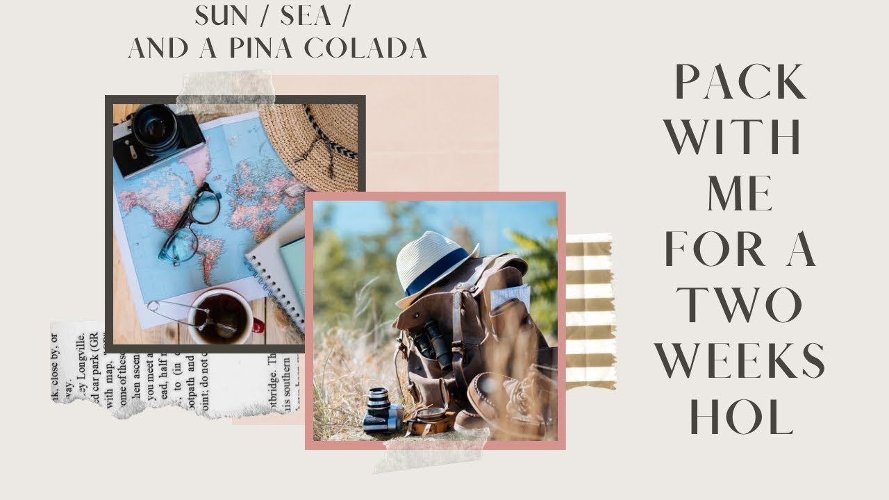 Pack with me! Bon Voyage