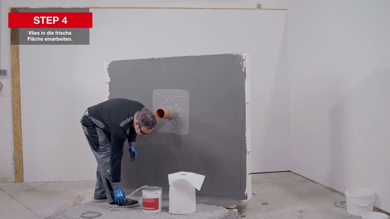 Anwendung: hahne IMBERAL&reg; DAB 30P &ndash; elastische und dauerhafte Detailabdichtung