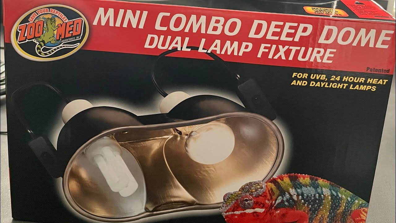 Unboxing the Mini Combo Dual Lamp Fixture…from ZooMed