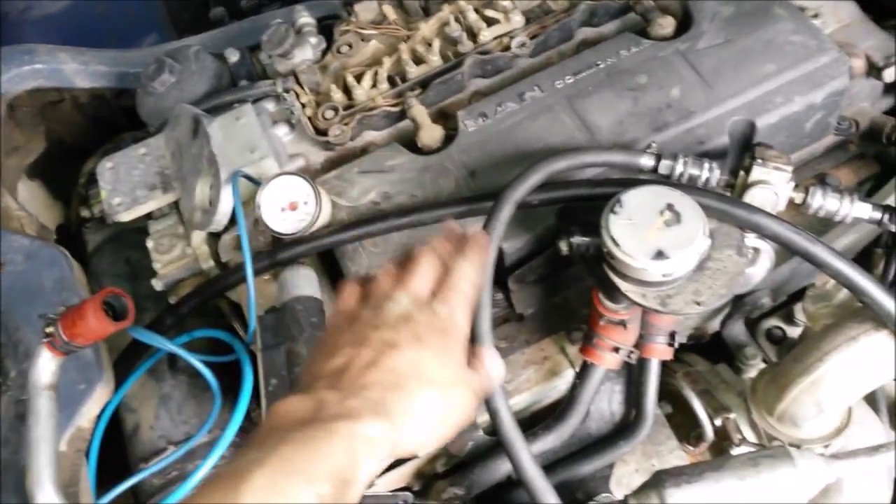 Motor com baixa potencia -  Perda de pressao no turbo - VW 17-230 MAN