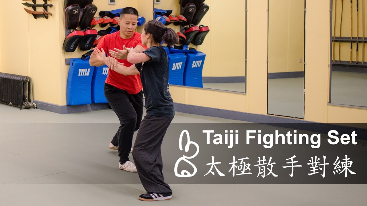 Taiji Fighting Set (Taiji San Shou Dui Lian, 太極散手對練)