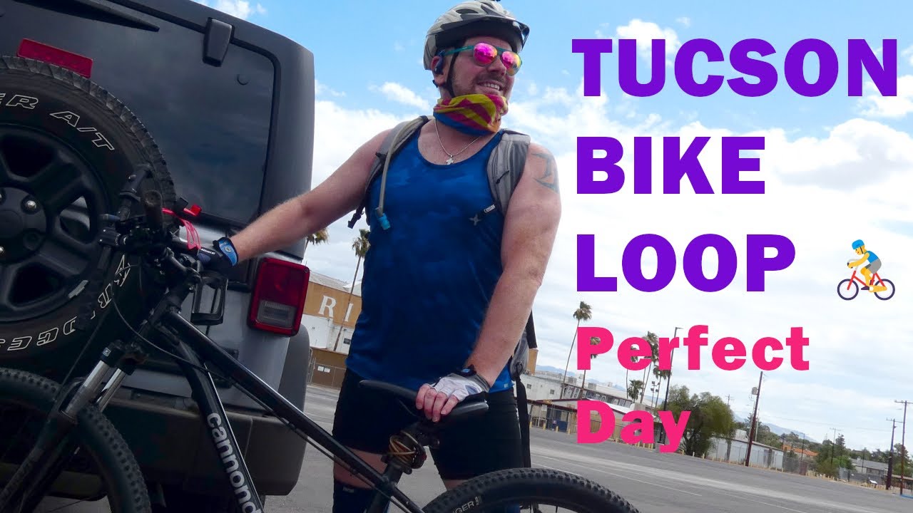 Tucson Bike Loop 🚴‍♂️ Perfect Day: Desert Views, Awesome Art & More