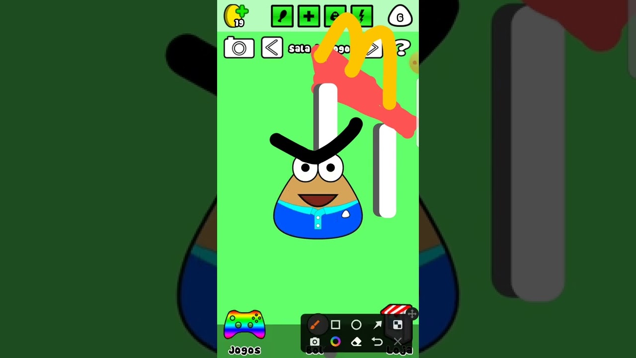 Pou em| o Pou fugiu de casa