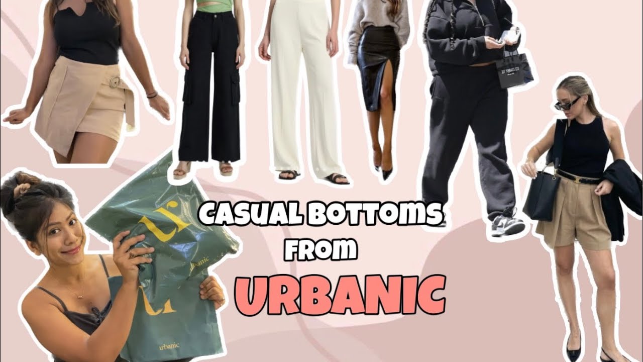 URBANIC Must Have Bottoms😍 |Trousers & Jeans Collection #urbanichaul #urbanictryonhaul