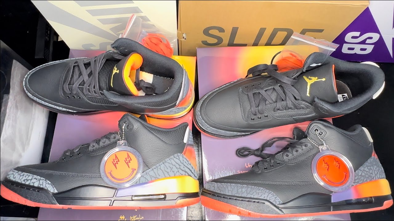 J Balvin Air Jordan 3 Retro ‘Rio’ unboxing real vs fake legit checking guide #jbalvin  #legitcheck