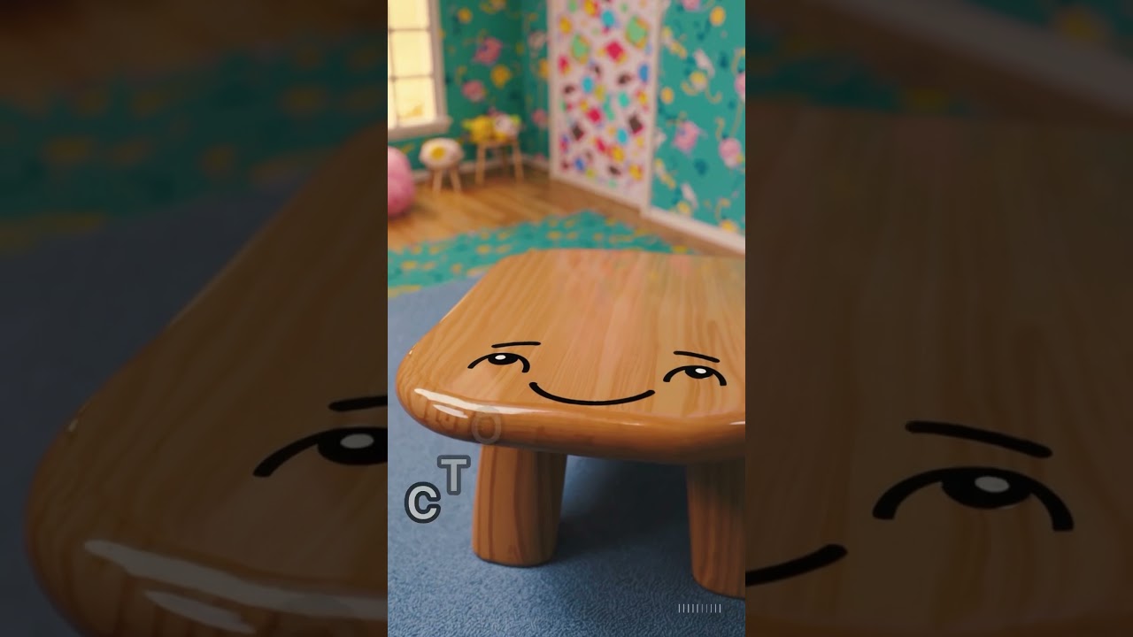 СТОЛ - TABLE #shortvideo #shortsvideos #shorts #short #animation #cartoon #kidslearning