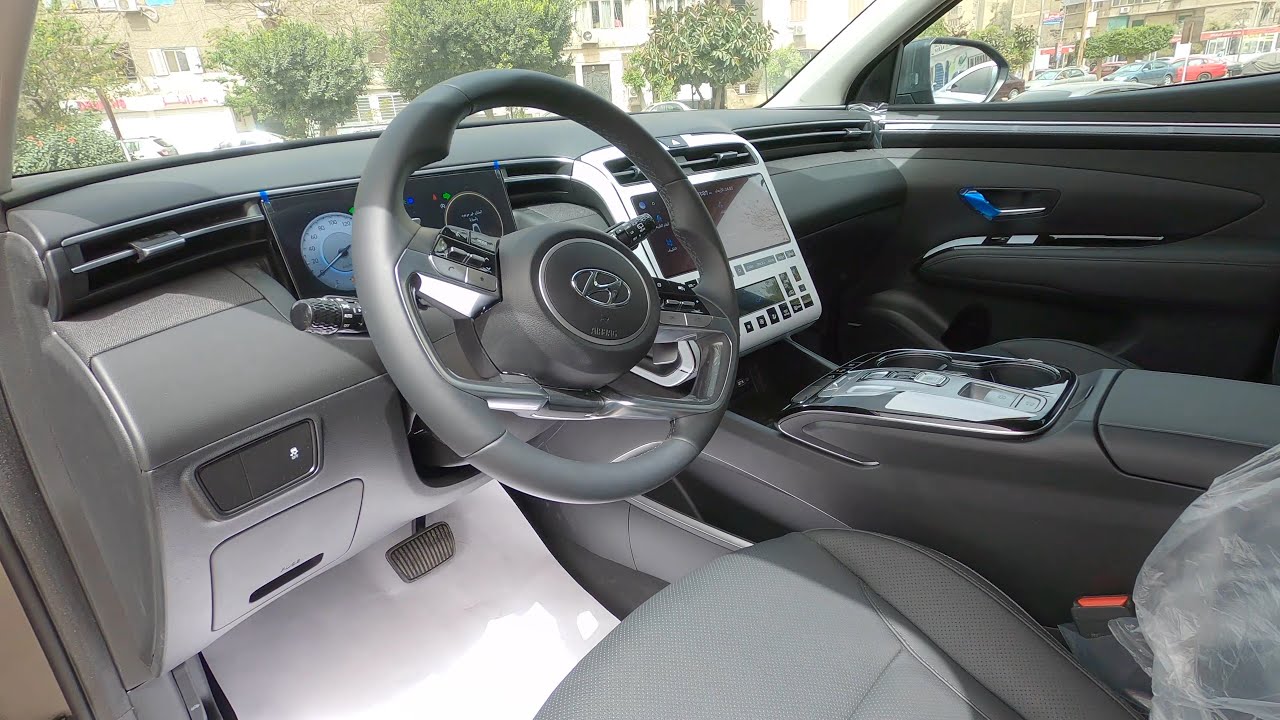 Hyundai Tucson 2021 Расширенный amazon серого цвета экстерьера и интерьера обзор