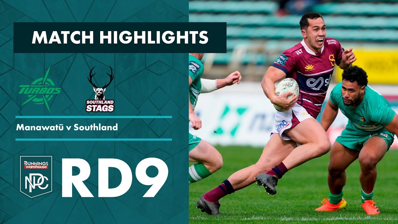 RD 9 HIGHLIGHTS: Manawatu v Southland (Bunnings NPC 2023)