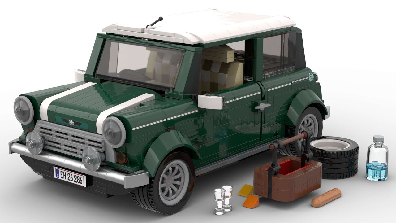 Lego 10242 MINI Cooper MK VII Speed Build LDD by PLegoBB