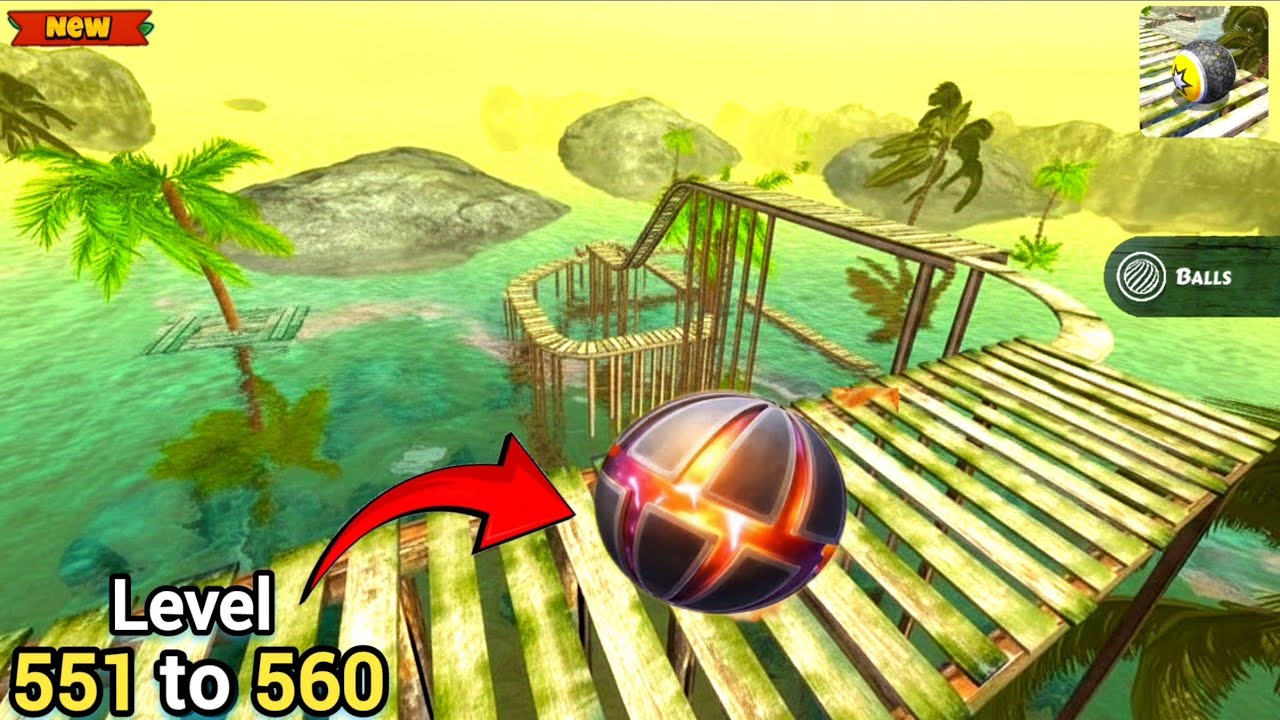 Rollance Adventure Balls, SpeedRun, Rollance Gameplay Level 551 to 560
