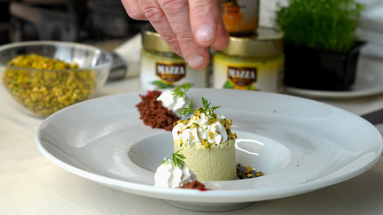 Pistachio Semifreddo | Italian Recipe (Semifreddo al Pistacchio)