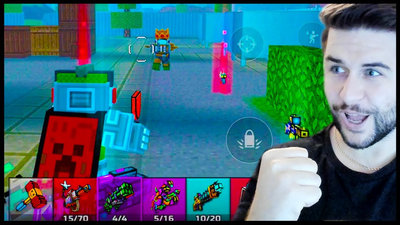 You MUST Get 10 KILLS & Win Battle Royale Pixel Gun 3D (CHALLENGE)