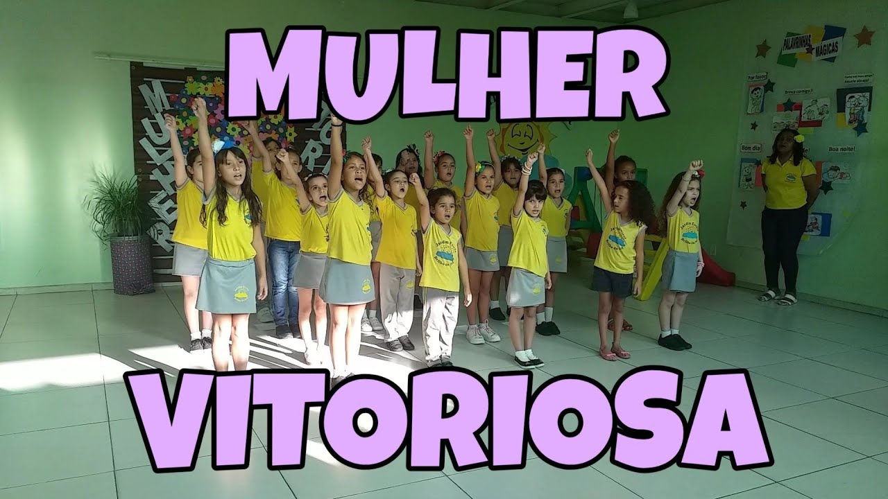 MULHER VITORIOSA - HOMENAGEM AO DIA INTERNACIONAL DA MULHER  - 8 DE MARÇO