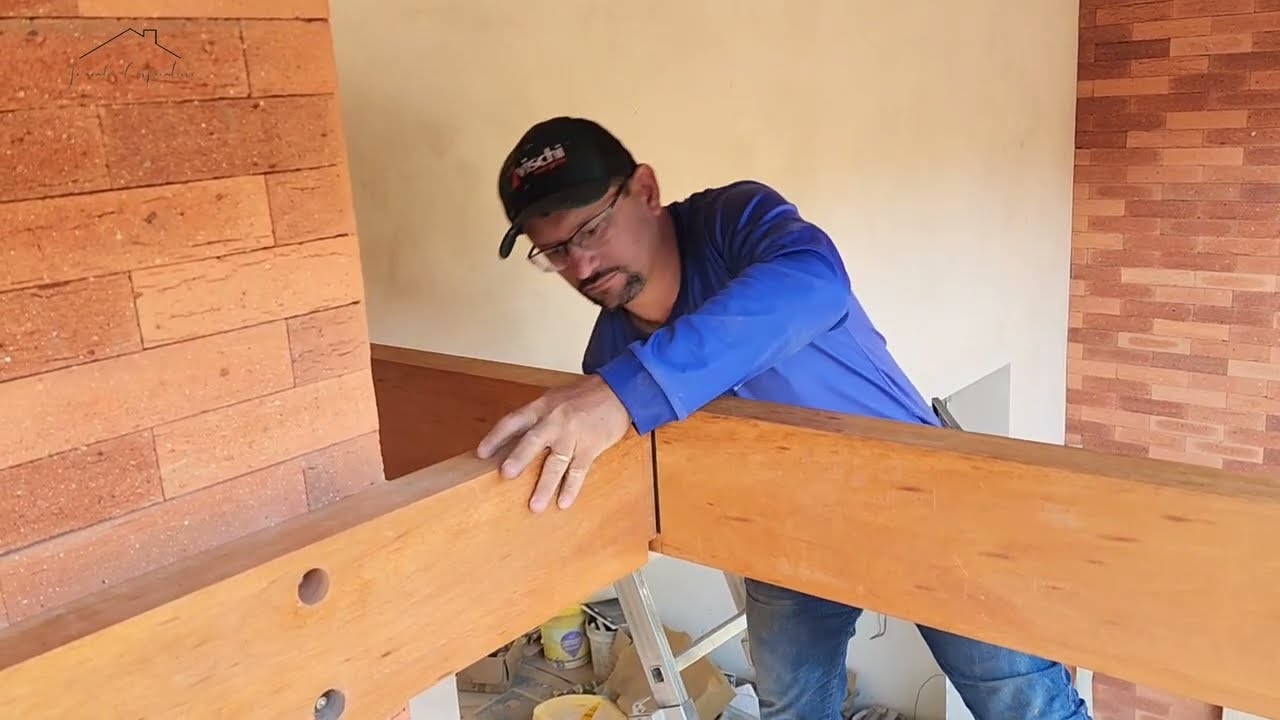 PERGOLADO INCRÍVEL usando técnicas de encaixe