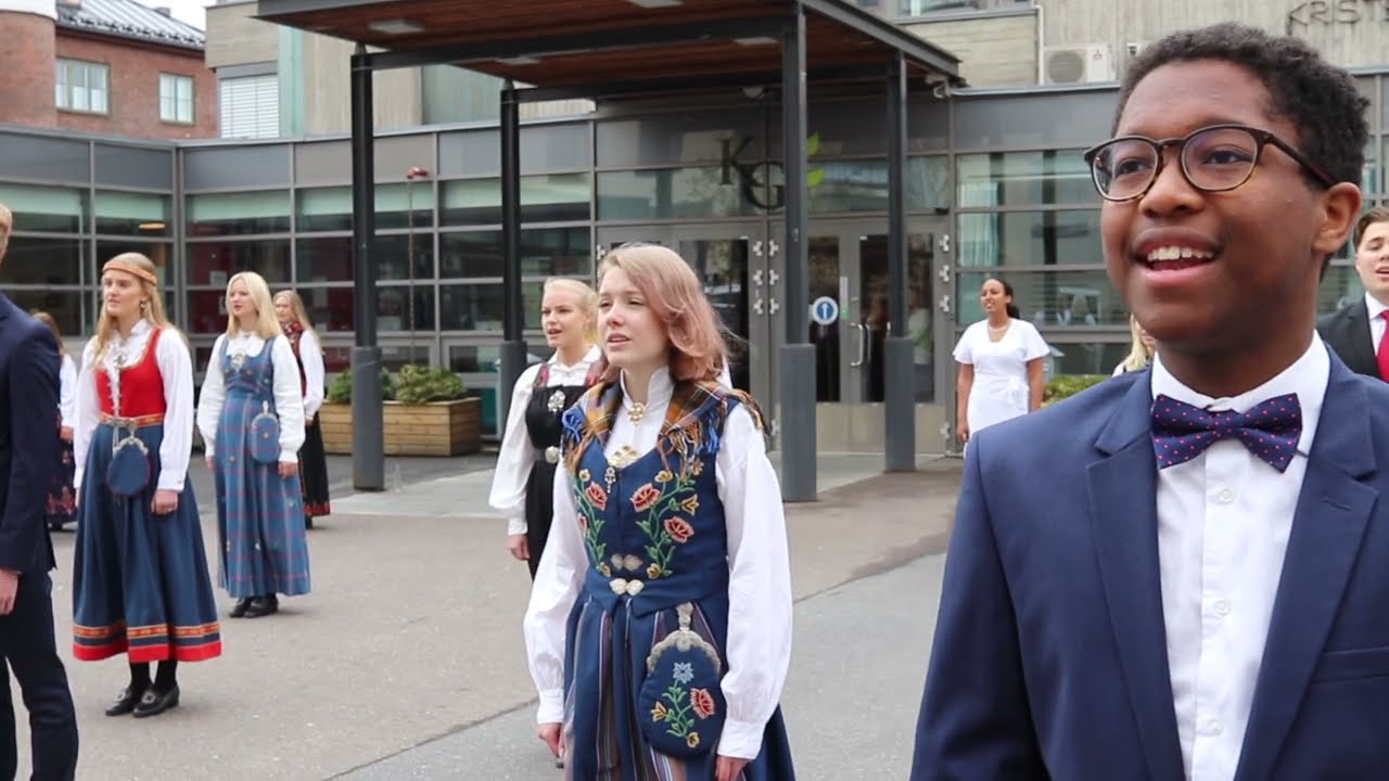 17.mai-hilsen fra Kristelig Gymnasium