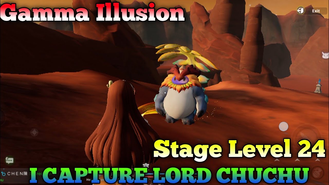 AURORIA Gamma Illusion Stage LEVEL 24 LORD CHUCHU CAPTURE #auroria #palworld