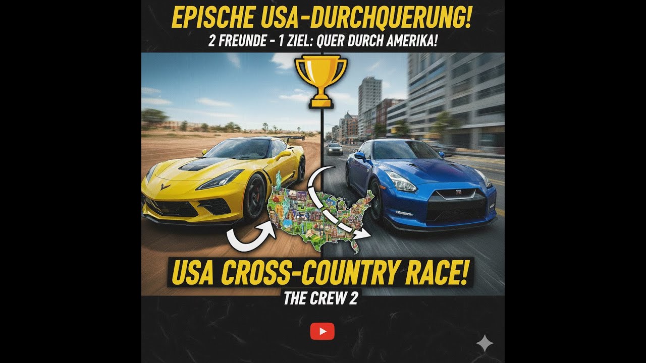 4000KM DUELL! 🔥 Wer ist schneller am anderen Ende der USA? 🇺🇸💨