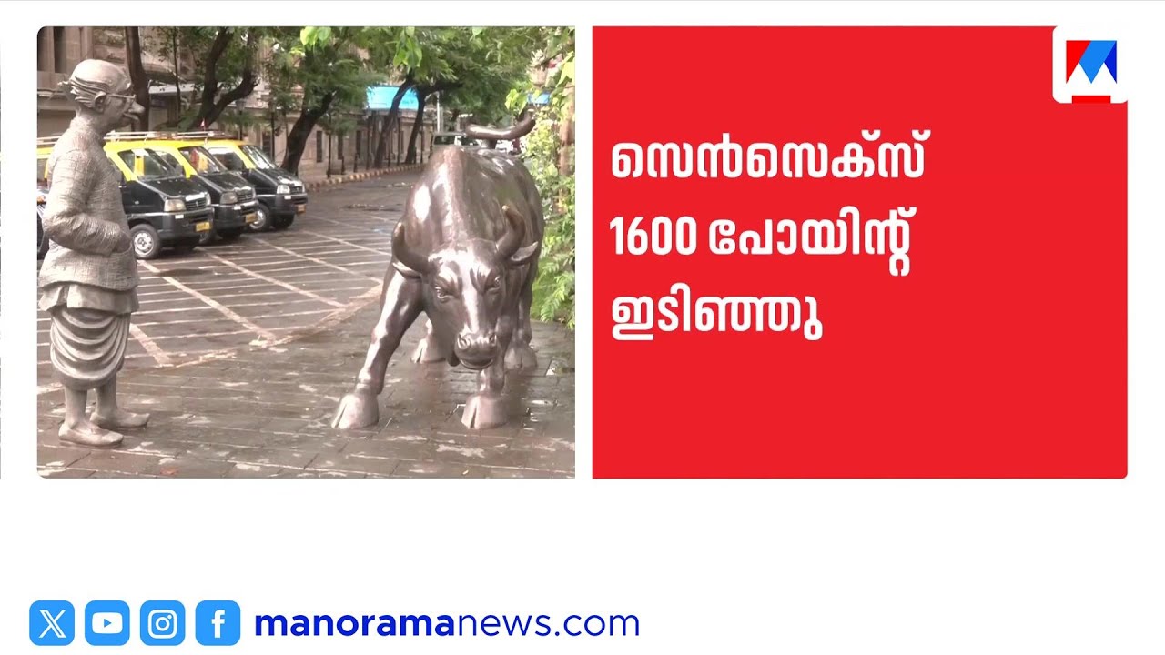 സെൻസെക്സ് 1600 പോയിന്റ് ഇടിവ്; രൂപയ്ക്ക് സർവകാല തകർച്ച | Indian Rupee