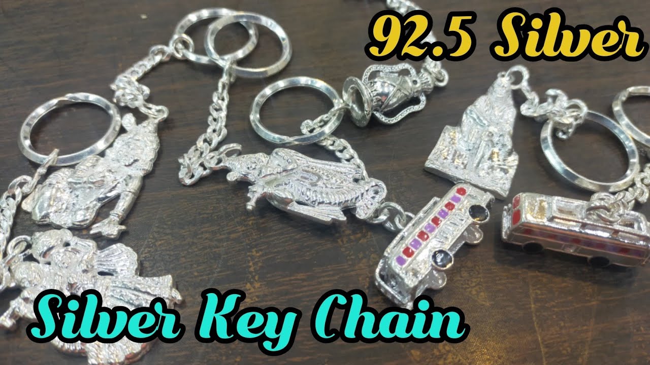 Silver Key chain Beautiful Collection