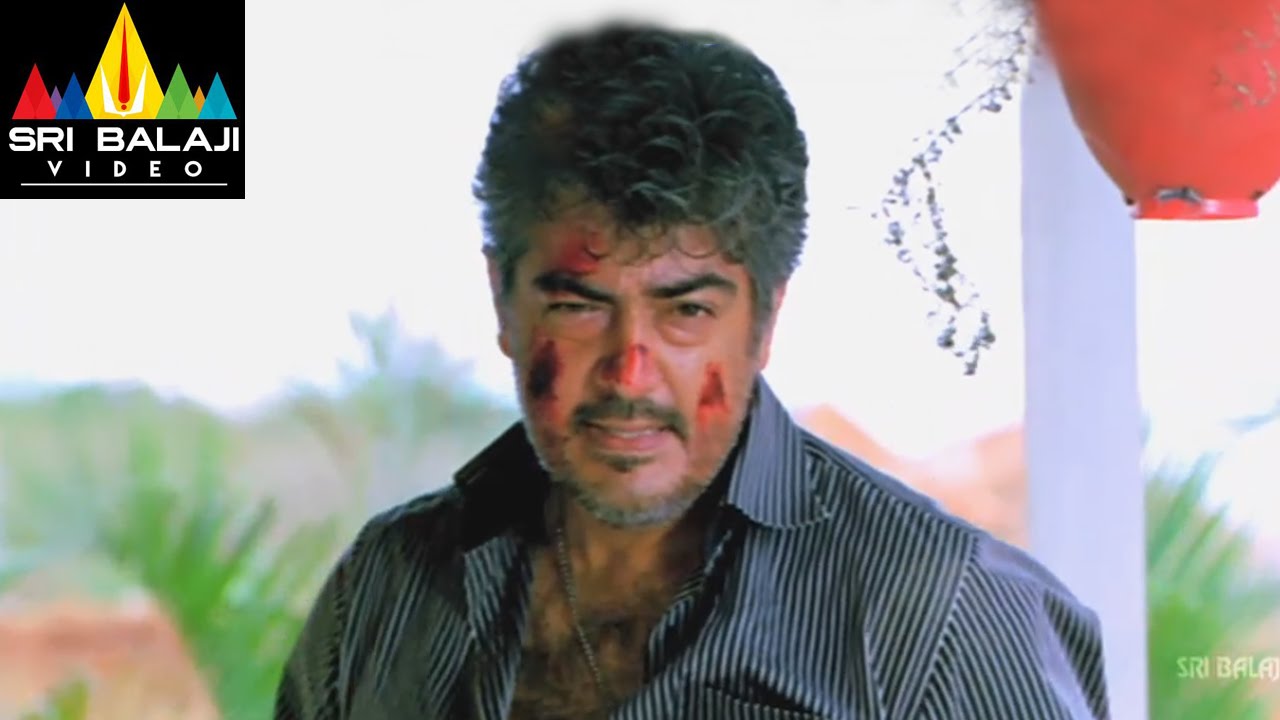 Gambler Movie Back to Back Fight Scenes | Ajith Kumar, Arjun, Vaibhav | Sri Balaji Video