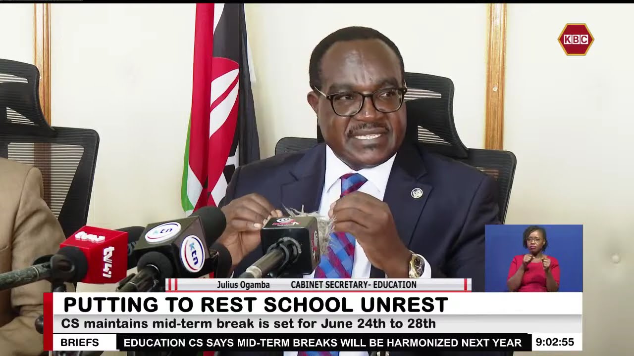 Schools Unrest I Ministry of Education to review the school calendar