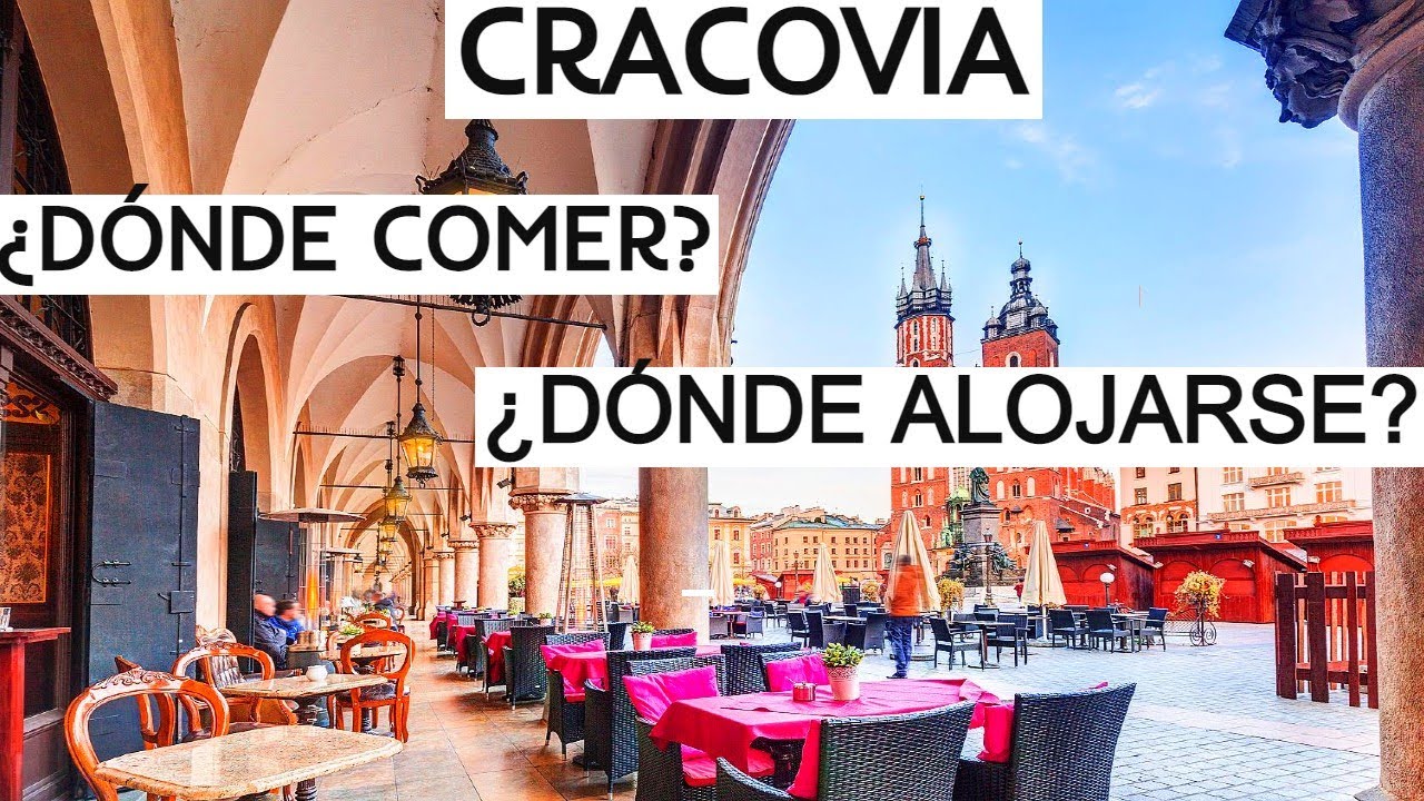 Qué comer y dónde dormir en Cracovia |🍖👌🛏5 +1 sitios recomendados.