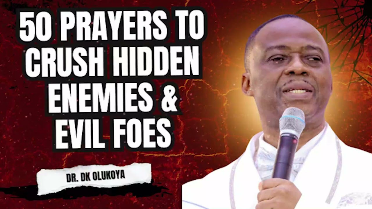 50 DELIVERANCE PRAYERS TO CRUSH HIDDEN ENEMIES & EVIL FOES | MFM PRAYERS 