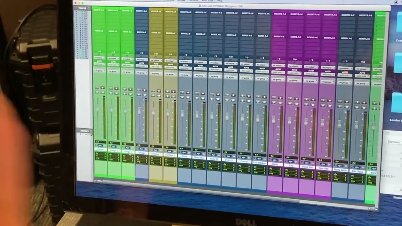27 NESCom Allen & Heath Avantis Mix Lab - Patching Dante Virtual Soundcard From Pro Tools