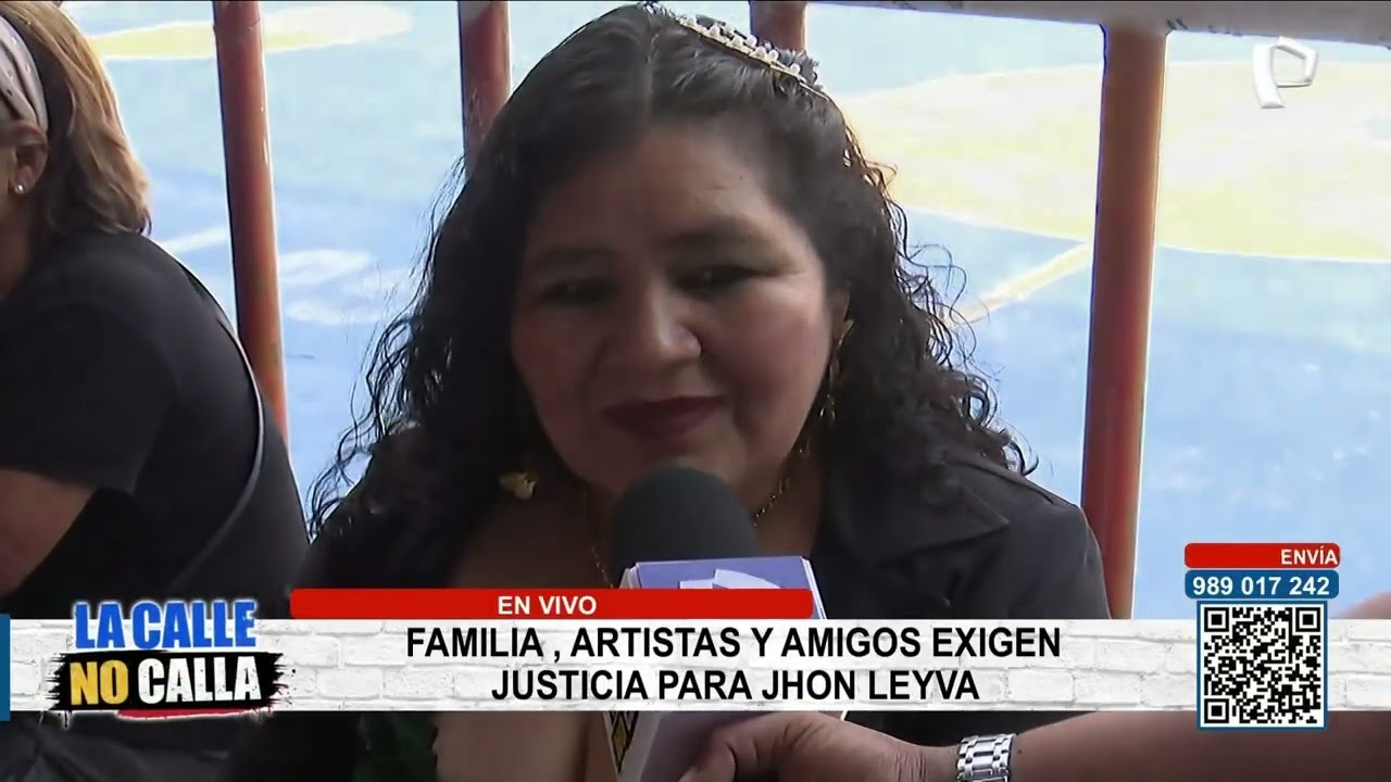 Familia y amigos exigen justicia para el promotor de eventos folclóricos Jhon Leyva