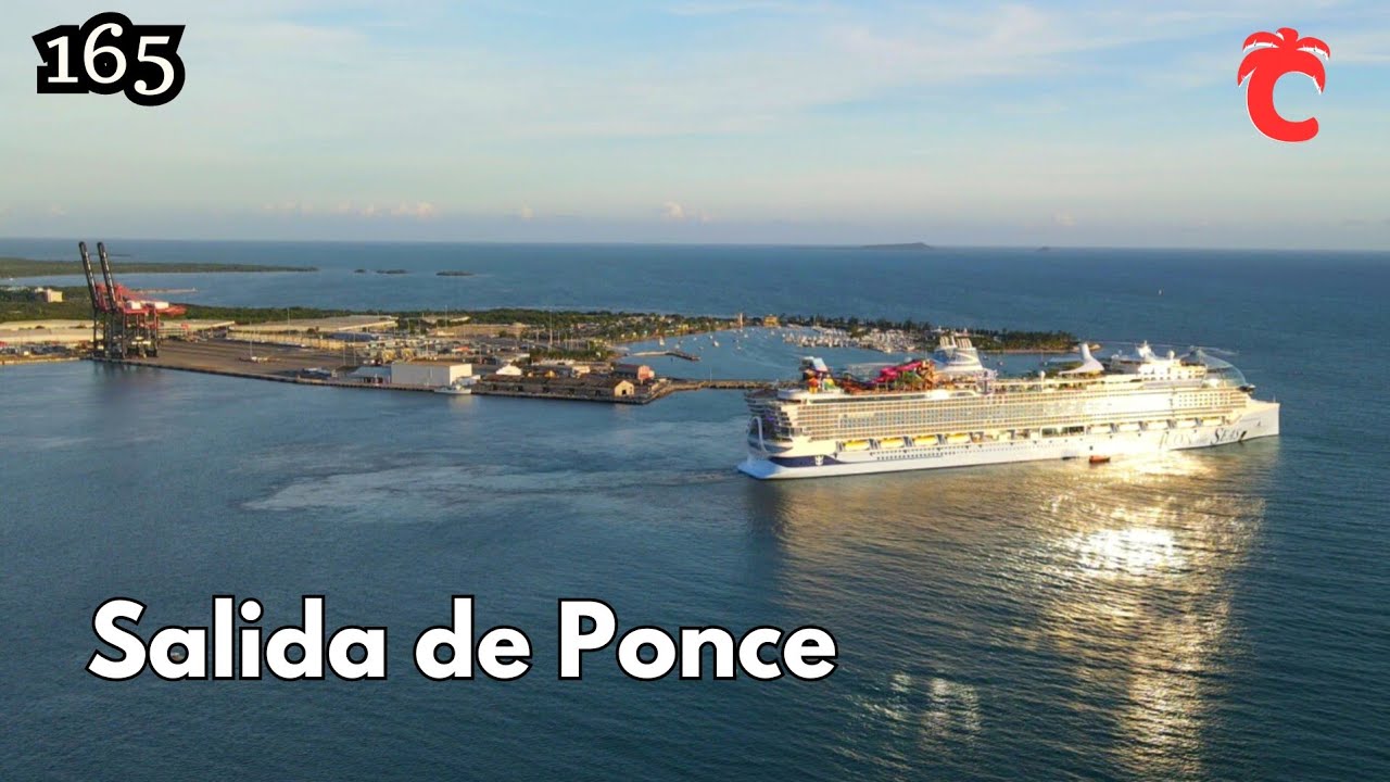 Se fué el Icon of the Seas de Ponce, Puerto Rico | Crucero más grande del mundo 2024
